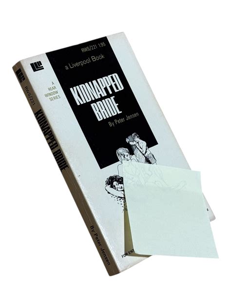 Kidnapped Bride | Vintage Erotica, Peter Jensen, Sleaze | First edition