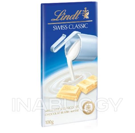 Lindt Swiss Classic Chocolate Bar Classic White 100g Coppa S Toronto Gta Grocery Delivery Buggy