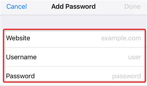 How To Save Passwords On Iphone