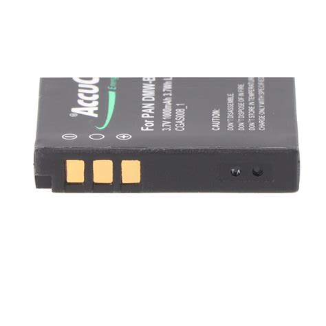 Batterie AccuCell Adaptable Sur Panasonic SDR S10 CGA S008 SDR S10