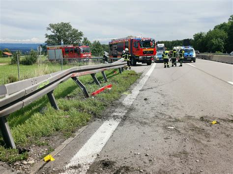 Teisendorf Unfall Auf A Salzburg M Nchen Zwischen Teisenberg Und