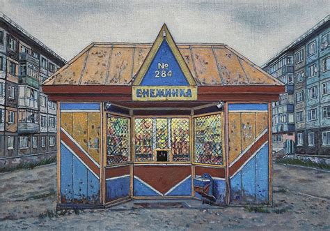 Художница рисует великолепные картины заснеженного севера России ...
