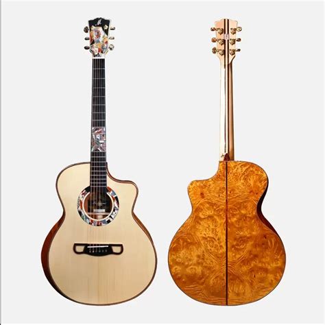 Merida Hormone All Solid Acoustic Guitar Aaa Spruce Top Resin Fingerboard High Quality 41 Free