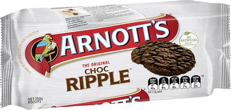 Australian Arnott S Choc Ripple Biscuits G By Arnott S Amazon