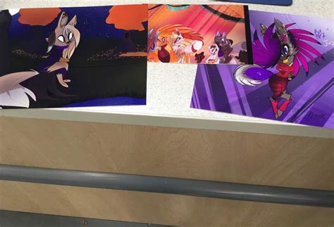 AAAAAAHHHH I GOT THEM PRINTED Furry Filled Universe Amino