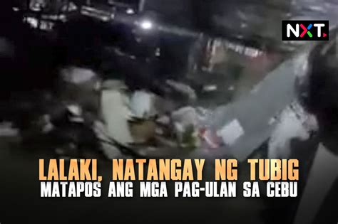 Lalaki Natangay Ng Tubig Matapos Ang Pag Ulan Sa Cebu Abs Cbn News