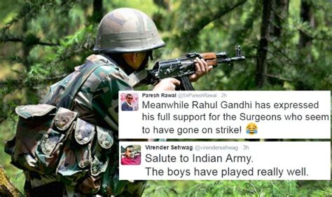 Surgical Strike In Pakistan How Twitterati In India Reacted To Armys