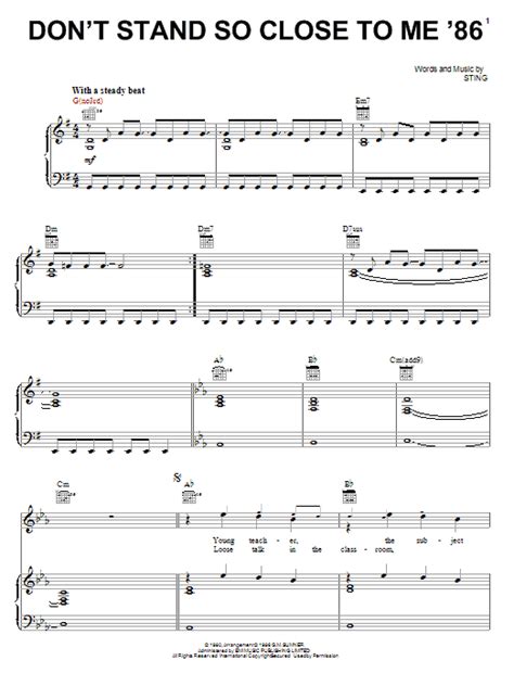 Walk Of Life Sheet Music Dire Straits Piano Vocal Guitar Off