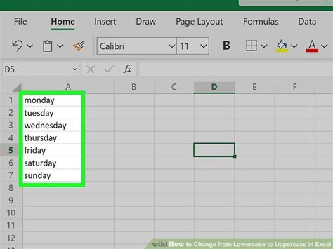 How To Change From Lowercase To Uppercase In Excel 13 Steps