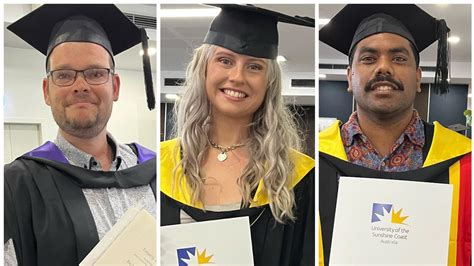 Fraser Coast Graduates Celebrate At University Of Sunshine Coast