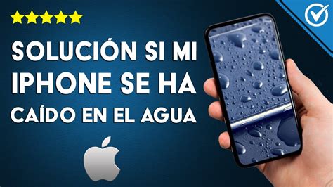 Qué hago si mi IPHONE se ha caído al agua y no se enciende Solución