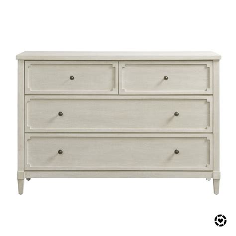 white 4-drawer dresser/chest of drawers | Dresser drawers, 4 drawer dresser, Dresser