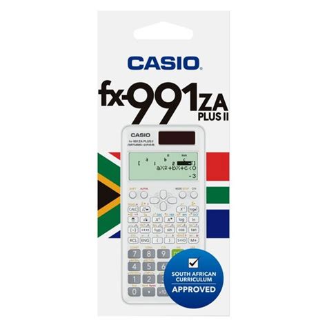 Casio Fx 991ZA Plus II Advanced Scientific Calculator PnP