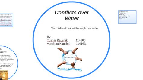 Conflicts over Water by Tushar Kaushik