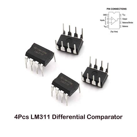 Pcs Lm P Dip Lm Differential Comparators With Strobes Online