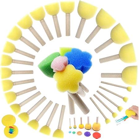 Ultnice Runde Schw Mme Pinsel Set Kinder Pinsel Diy Malerei Werkzeuge