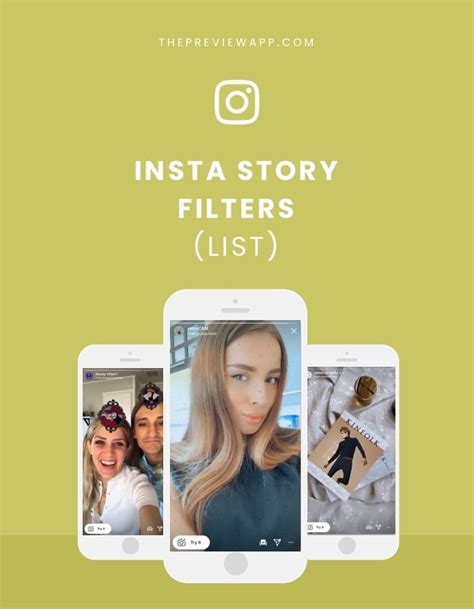 Instagram Story Filters List (Best Effects, Face Filters, Games)