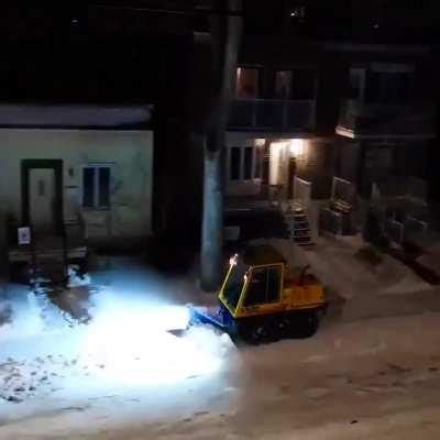 Montreal Snow Removal Process Interestingasfuck