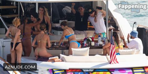 Camila Cabello Sizzles In Sexy Black Bikini On Marc Anthony S Yacht In Miami AZNude