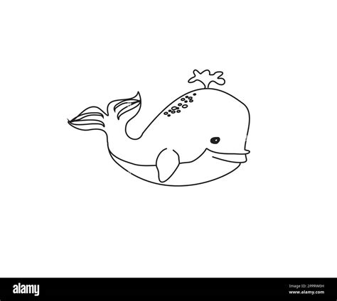 Cute Whale Vector Stock Vector Image And Art Alamy