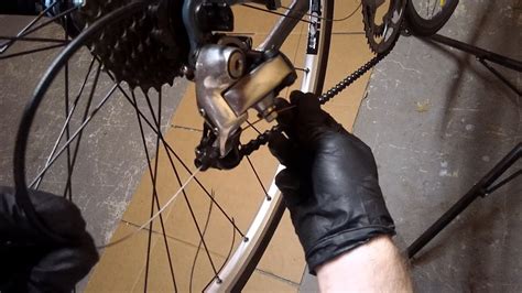 How To Replace And Install Rear Derailleur Road Shift Cable Bike