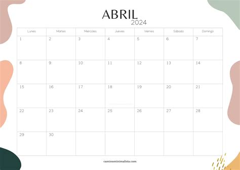 Calendario Abril 2024 Pdf Jenn Karlotta