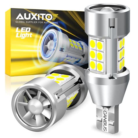 AUXITO 2024 Upgraded 912 921 LED Bulb Reverse Light 4000 Lumens T15 906