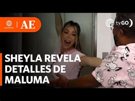 Sheyla Rojas tuvo una relación con Maluma América Espectáculos HOY