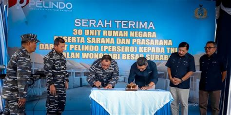 Pelindo Regional 3 Serahkan 30 Rumah Negara Guna Dukung Tugas Dan