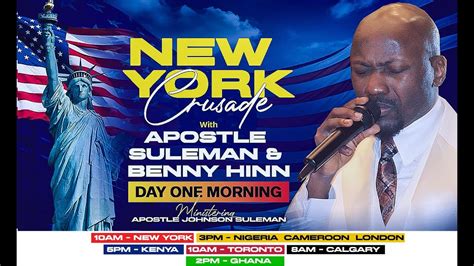 Intimacy 2024 NEW YORK Crusade Apostle Johnson Suleman And Pst