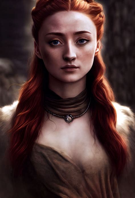 Sansa Stark Game Of Thrones Fanart By Digitalshambler On Deviantart