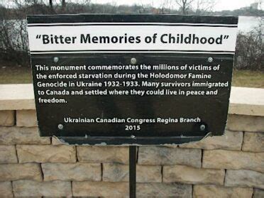 Holodomor Monuments In Canada HREC Education