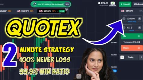 QUOTEX 2 Minutes Strategy How Amazing Result 100 Never Lose Best