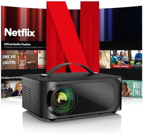 Amazon Netflix Officially Licensed K Projector With Wifi