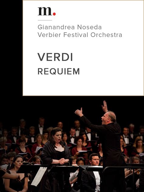 Amazon Verdi Requiem Gianandrea Noseda Verbier Festival