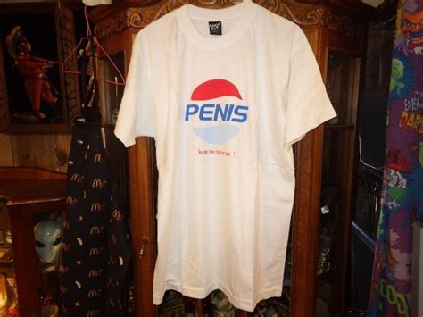 Yahooオークション 90s ジョーク Penis ペプシコーラ Tシャツ L Se