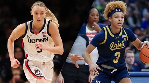 2 Uconn Vs 8 Notre Dame 12 12 24 Stream The Game Live Watch Espn