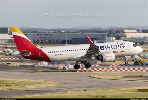 EC NFZ Iberia Airbus A320 251N Photo By X PAN ID 1456098