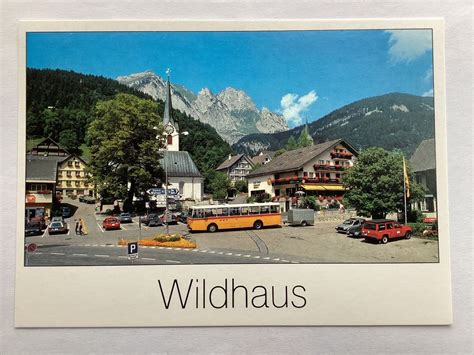 AK Postauto Autobus Saurer FBW Wildhaus Kaufen Auf Ricardo