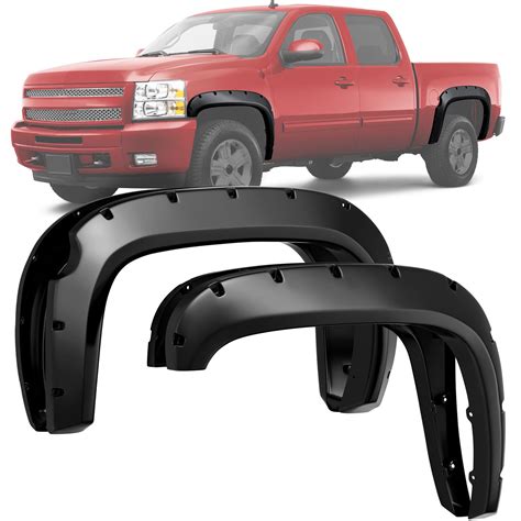 Buy LEDKINGDOMUSFront Rear Fender Flares Compatible With 2007 2013