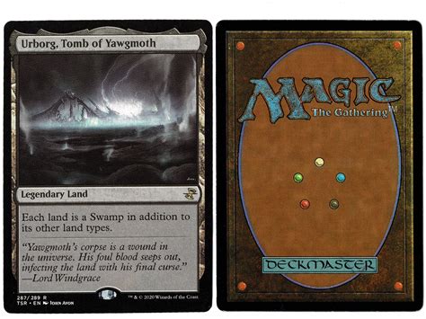 Urborg Tomb Of Yawgmoth From Time Spiral Remastered MTG Proxy