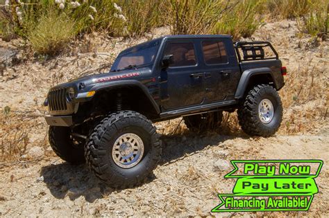 Axial Scx10 Iii Jeep Jt Gladiator Rtr 4wd Rock Crawler Grey W