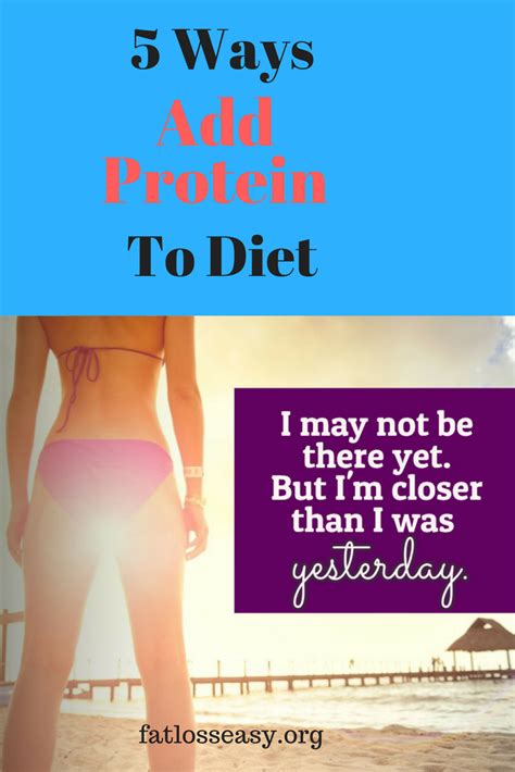 Add Protein To Diet Healthy Advice Get Fit Diet