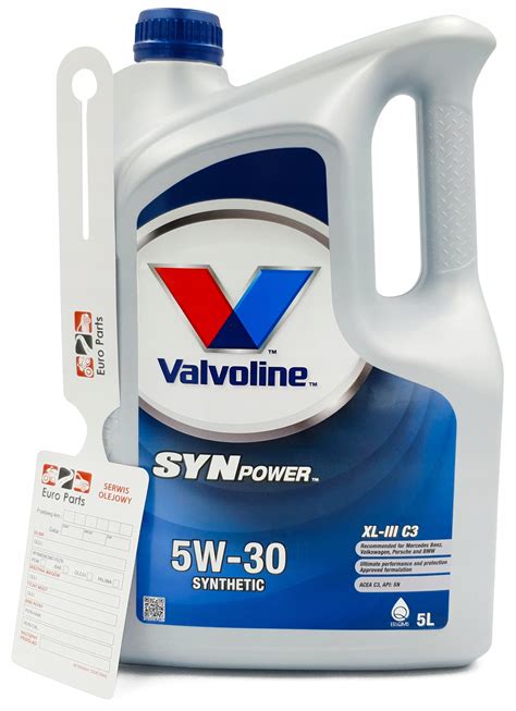 Valvoline Synpower Xl Iii C W L Sm Sn Cf Za Z Z