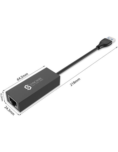 Adaptateur Réseau Filaire Usb 30 Ou Usb C Vers Rj45 Gigabit Ethernet