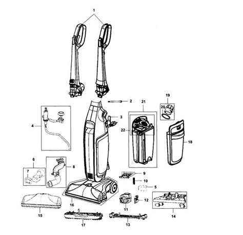 Hoover Fh50900 Parts Diagram