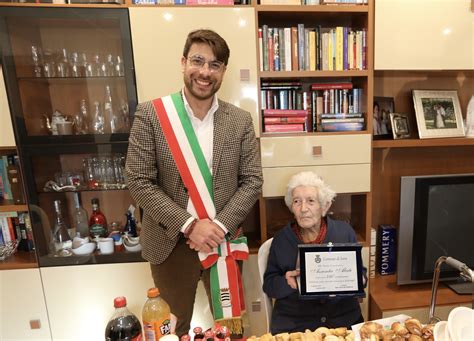 Sora Festeggia I Cento Anni Di Nonna Assunta Confinelive