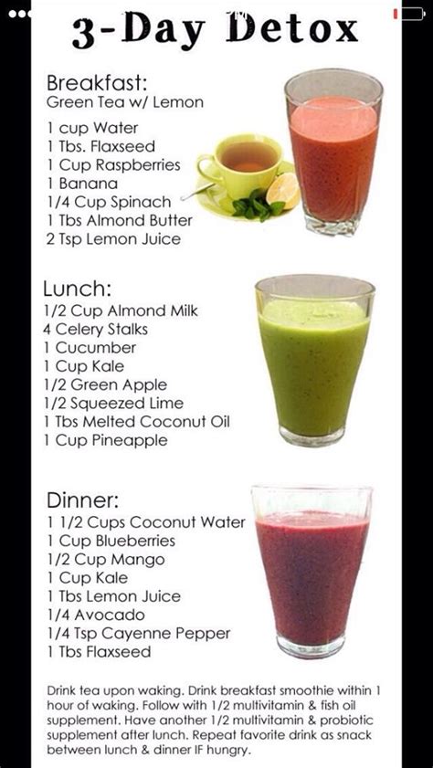 Fast Easy Way To Loose Belly Fat 3 Day Detox Health Pinterest