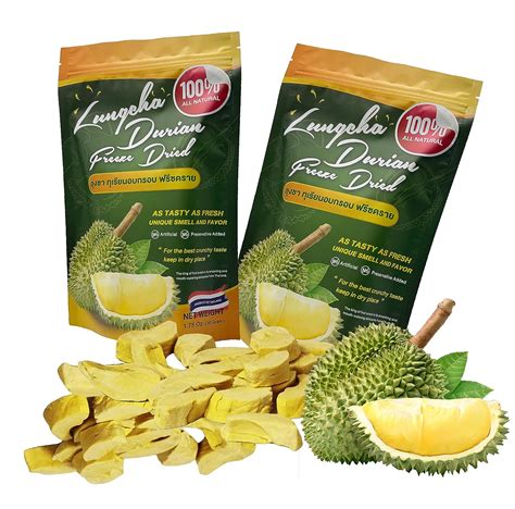 Amazon Durian King Of Fruit Vacuum Freeze Dried Fresh Durian