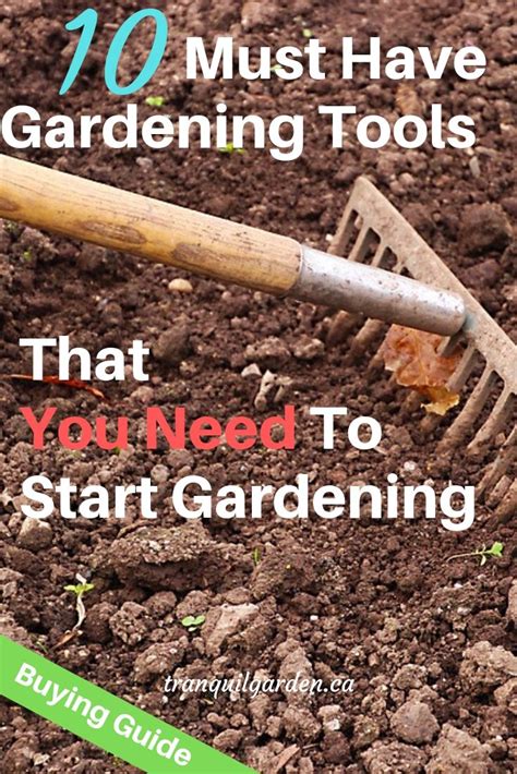 10 Must Have Gardening Tools That You Need To Start Gardening Buying Guide Basic Gardening